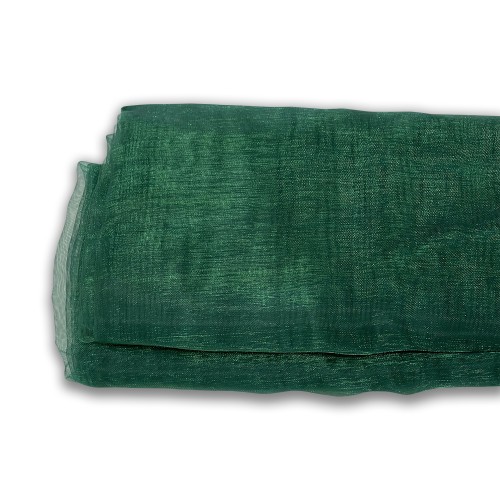 Flag green organza fabric